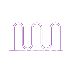 Fixtures Bicycle Parking Contour Svg Vector, Free Vectors File